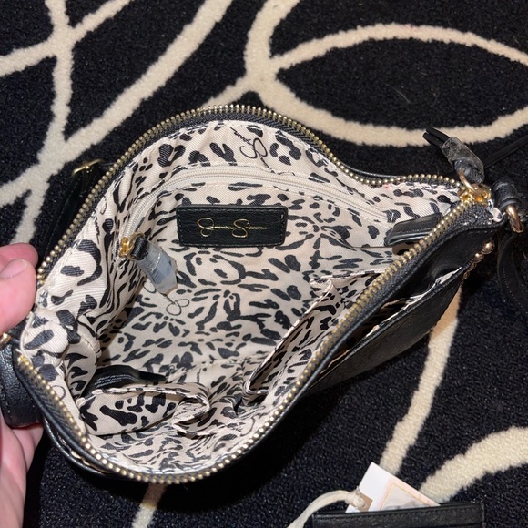Black, Jessica Simpson purse and card holder - Picture 3 of 4